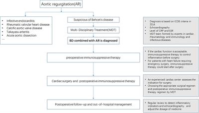 Surgical treatment of Behcet's disease with severe aortic regurgitation
